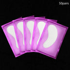 100Pairs Wholesale Hydrogel Eye Patch for Building Eyelash Extension Under Eye Pads Grafted Lash Stickers Beauty Tools