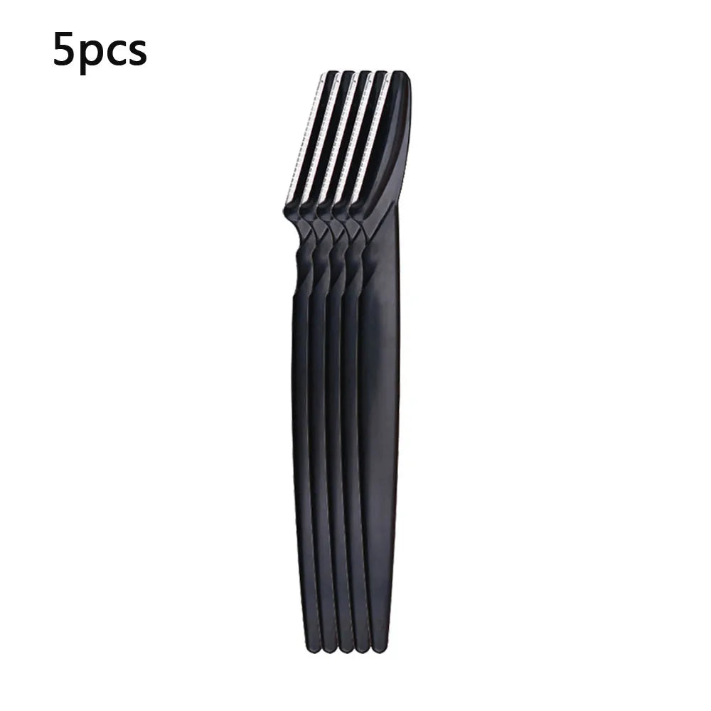 Eyebrow Trimmer Knives Makeup ToolsPortable Face Razor Hair Remover Cutter Brow Epilation Hair Removal Eye  Shaver Blades