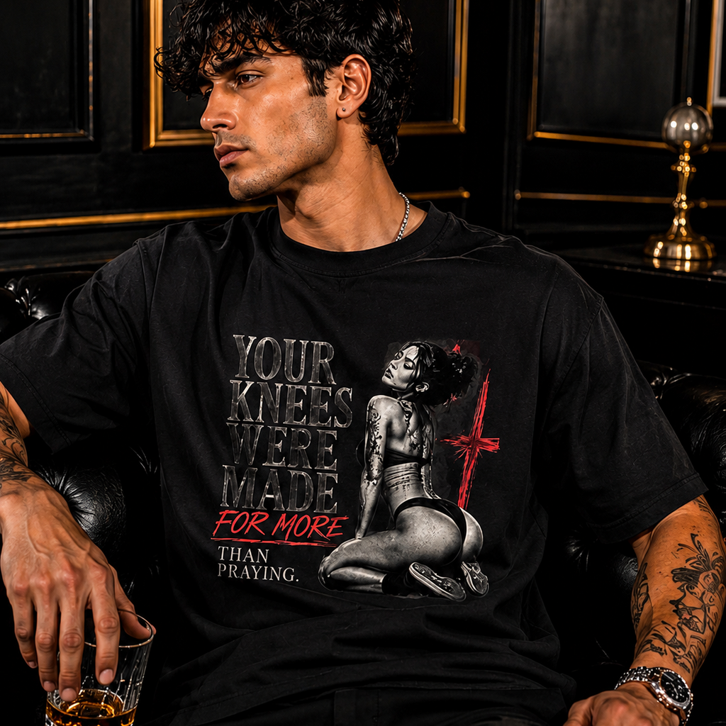 your knees were made for more than just praying Unisex Fitted T-Shirt - Next Level 6210