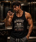 my favorite workout is between the sheets Men's Tank Top