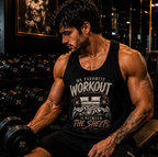 my favorite workout is between the sheets Men's Tank Top