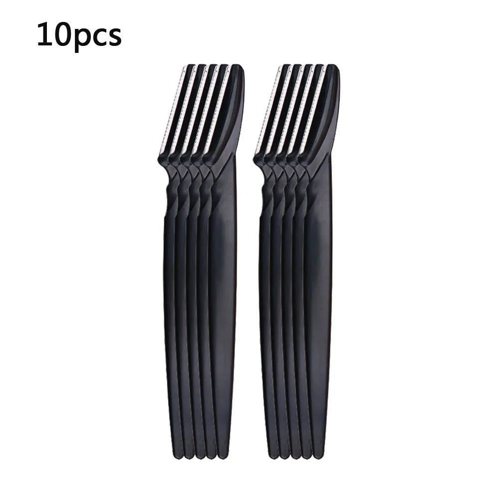 Eyebrow Trimmer Knives Makeup ToolsPortable Face Razor Hair Remover Cutter Brow Epilation Hair Removal Eye  Shaver Blades