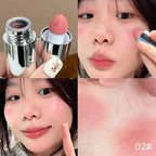 Velvet Liquid Blush Matte Sponge Head Blusher Natural Lasting Brighten facial Contour Blush Tint Makeup